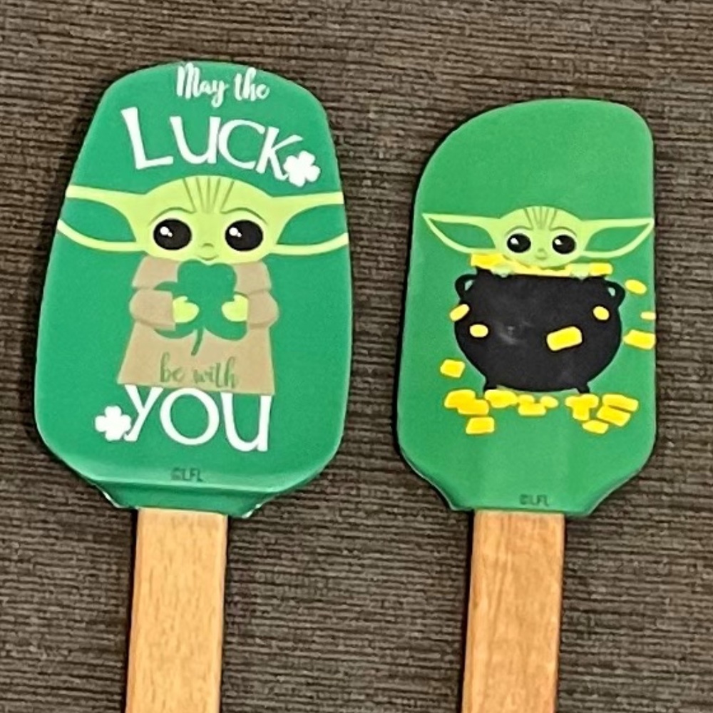 Star Wars THE MANDALORIAN Spatula Set MAY THE LUCK BE WITH YOU